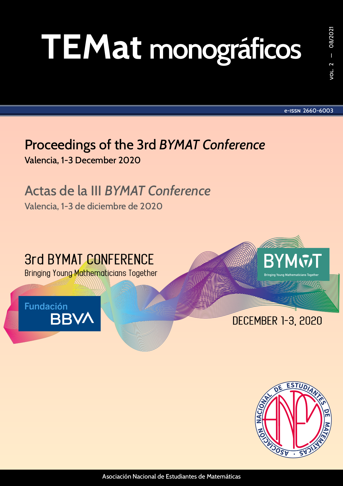 Cover for TEMat monográficos, 2 (2021): Proceedings of the 3rd BYMat Conference